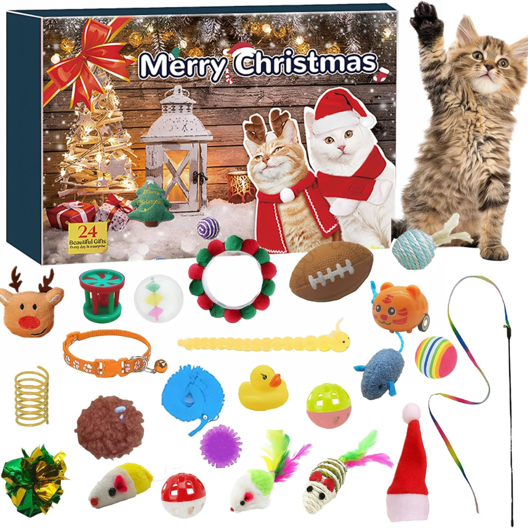 Calendario de adviento para gatos